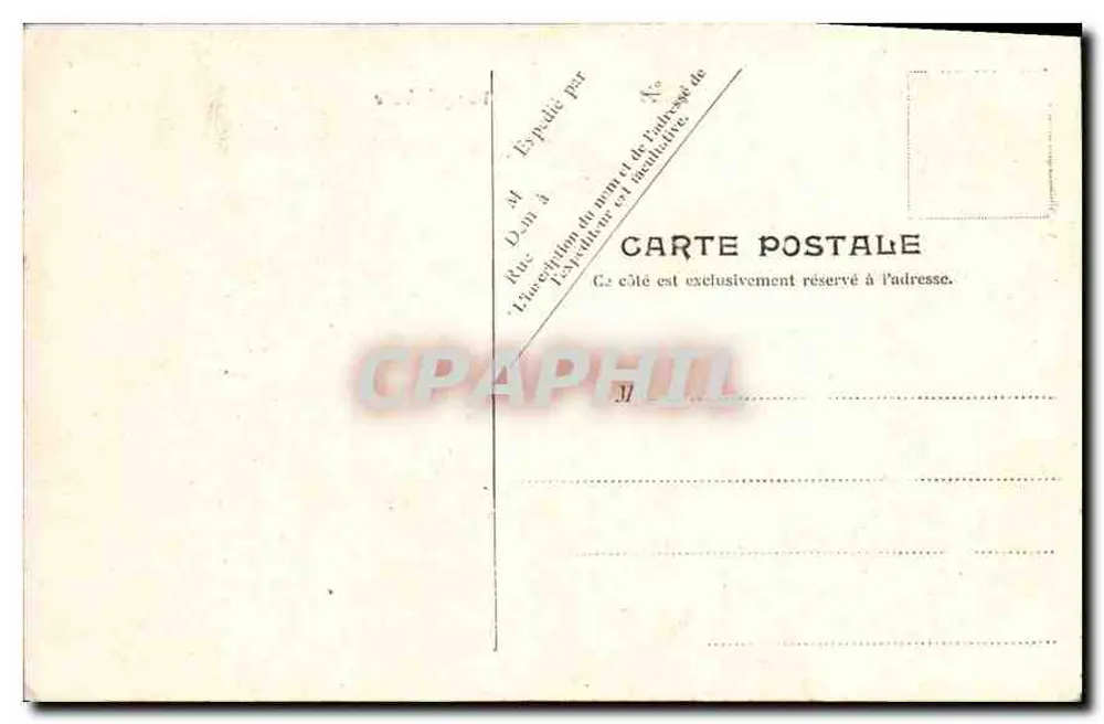 Pau — Vista geral — V.P. Paris - Verso