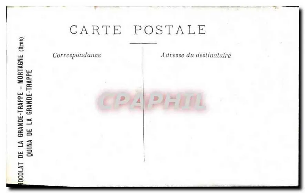 Pau — Estátua de Henrique IV — editor Merck & Cie, Paris - Verso