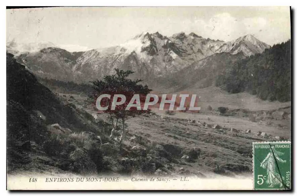 Arredores do Mont-Dore — Caminho de Sancy — LL. — N° 148 - Frente