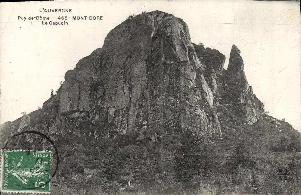 Der Capucin — Puy-de-Dôme — 465 — Mont-Dore — L'Auvergne - Vorderseite