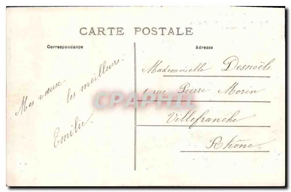 Der Capucin — Puy-de-Dôme — 465 — Mont-Dore — L'Auvergne - Rückseite
