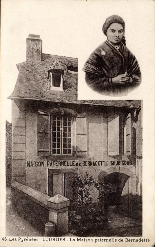 Lourdes — Das Vaterhaus von Bernadette Soubirous — anonymer Verlag, Nr. 46 - Vorderseite