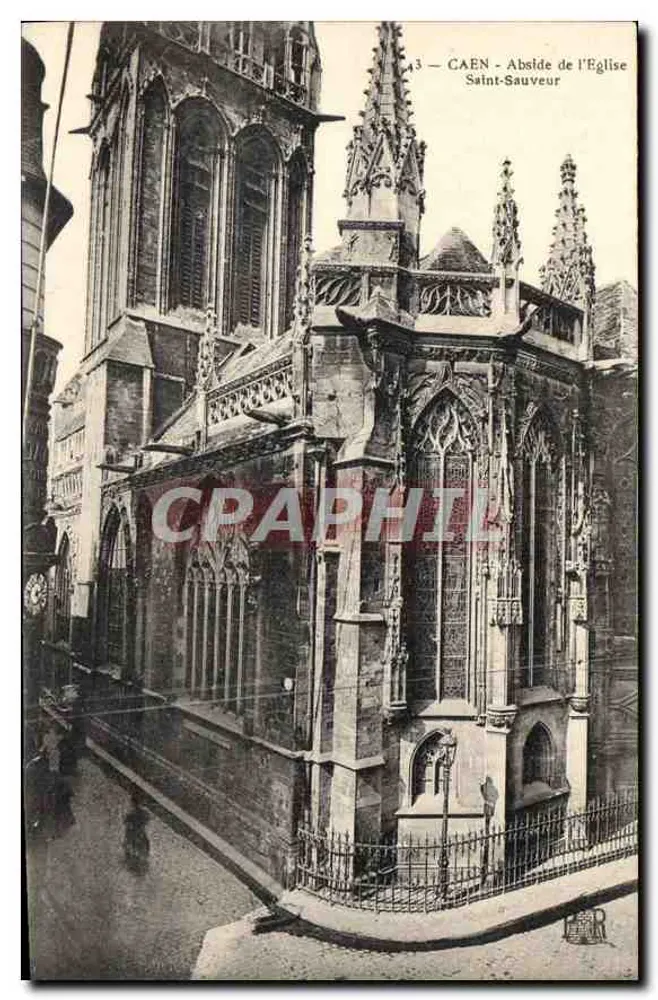 CAEN - Abside da Igreja de São Salvador — editor não identificado, n° de série 43 - Frente