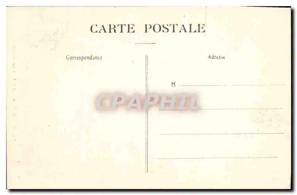 Bayeux — O Coro da Catedral — Coleção R.D. n°72 - Verso