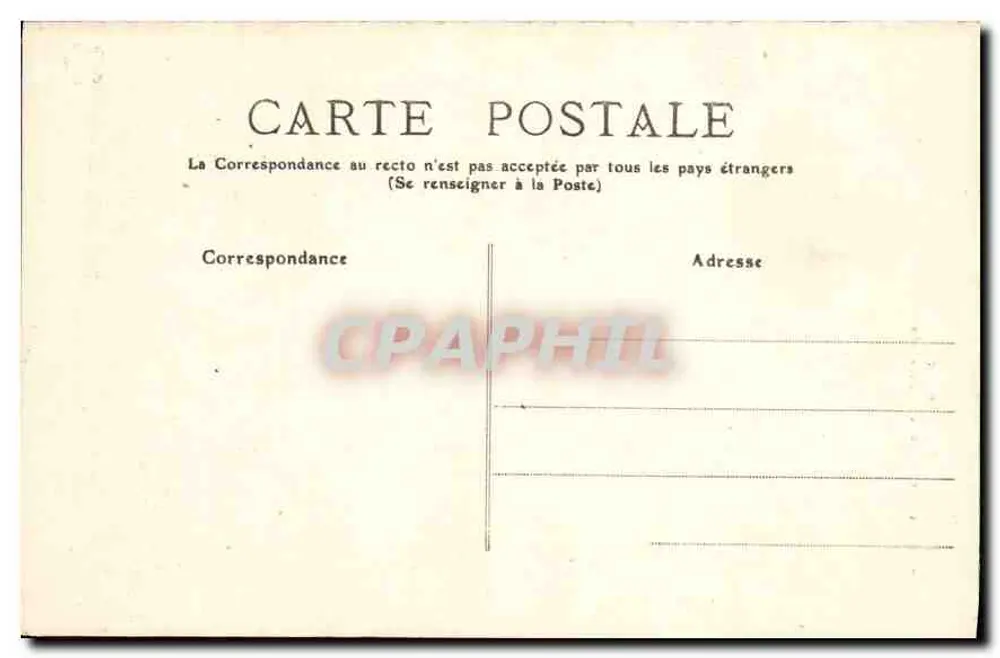 Bayeux — Die zentrale Turm der Kathedrale — Unbekannter Verleger, Nr. 381 - Rückseite