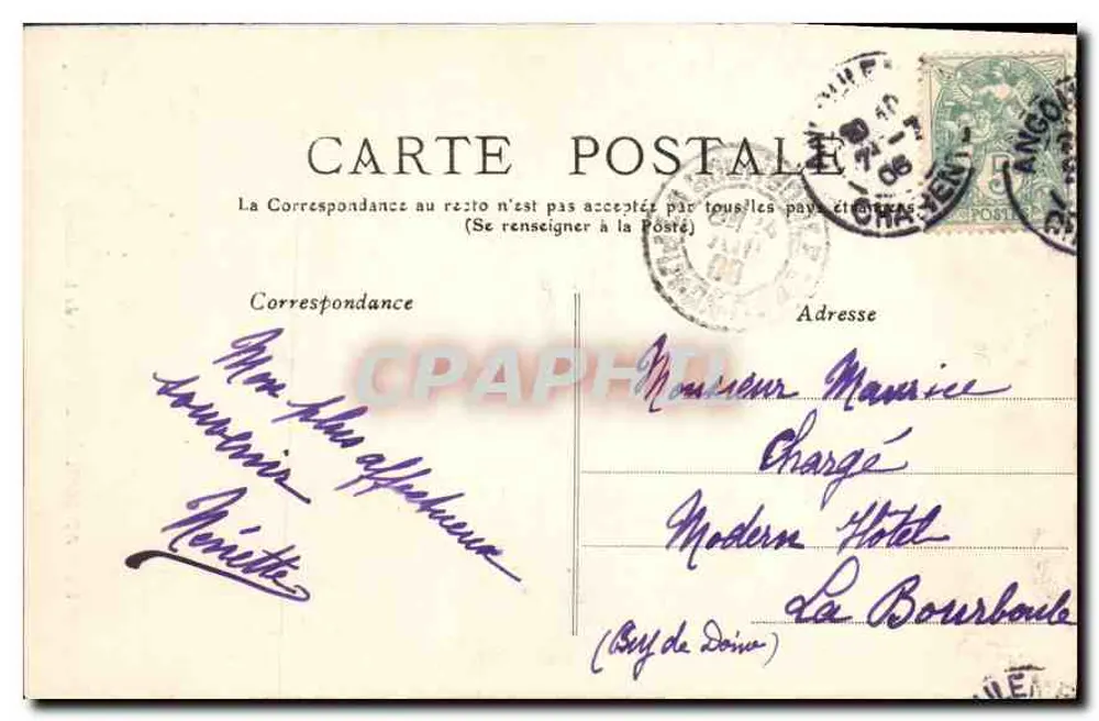 Angoulême - Casa de St-Simop — n°32 - Verso