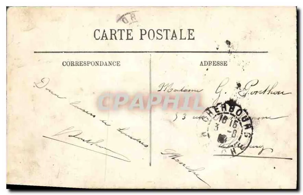 Lourdes — O Funicular do Pic du Jer — O Grande Viaduto — LL. — N° 141 - Verso