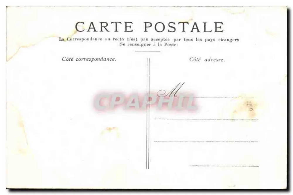 Paris — O Grande Palácio (Champs-Élysées) — editor não identificado - Verso