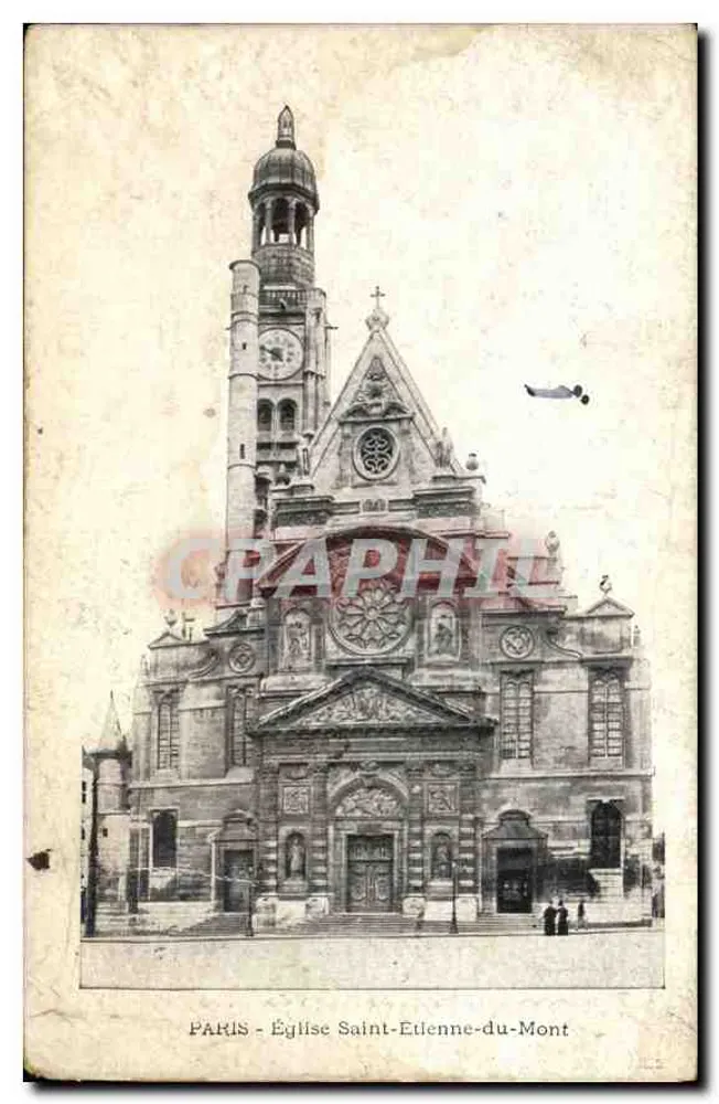 PARIS - Kirche Saint-Etienne-du-Mont — CPHAPHIL - Vorderseite