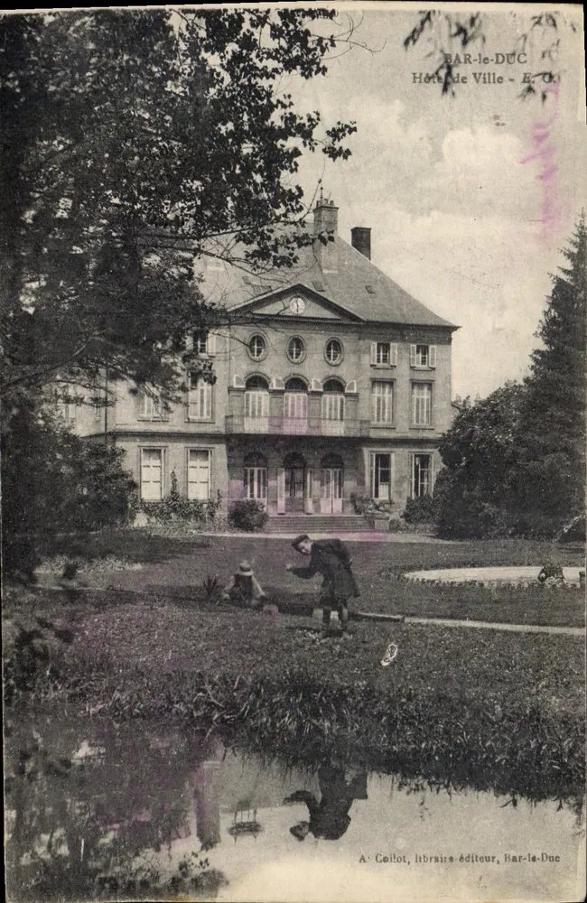 Bar-le-Duc — Urząd Miasta — A. Coillot, wydawca-księgarnia, Bar-le-Duc - Awers