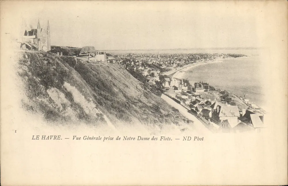 Le Havre — Allgemeine Ansicht vom Notre Dame des Flots — ND Phot - Vorderseite