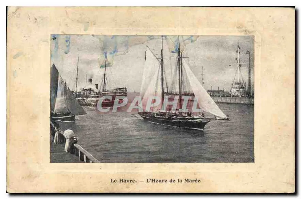 Le Havre — L'Heure de la Marée — Éditeur : Le Havre - Voorkant