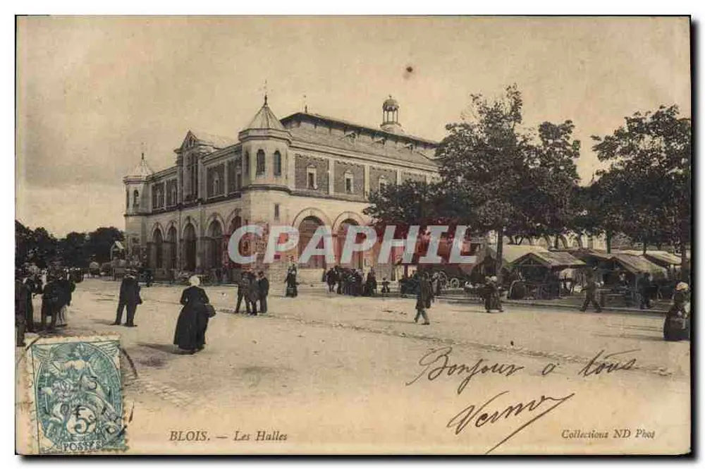 Blois — Les Halles — Kolekcje ND Fot - Awers