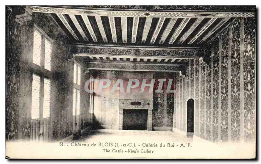 Schloss BLOIS (L.-et-C.) - Galerie des Königs - A. P. - Vorderseite
