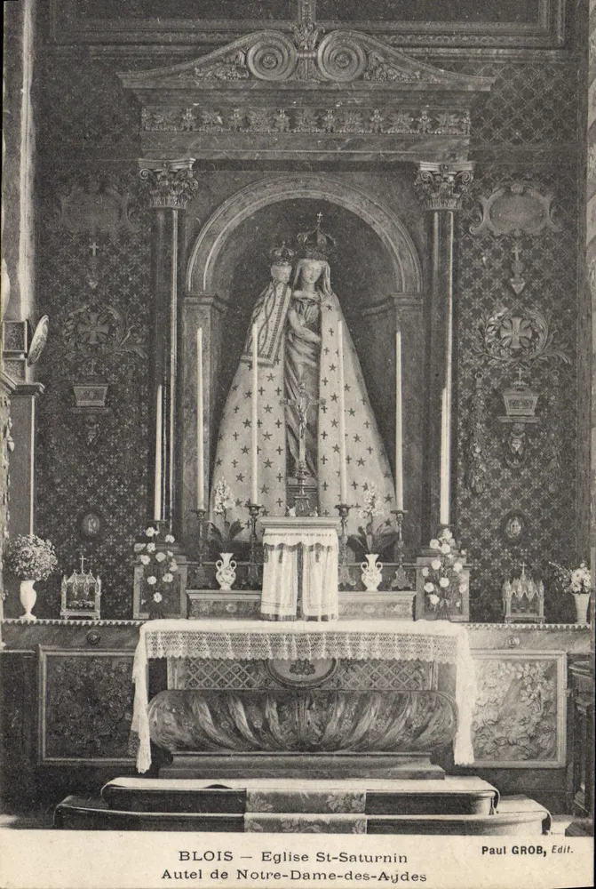 BLOIS — Altar der Notre-Dame-des-Aydes — Paul GROB, Verlag - Vorderseite
