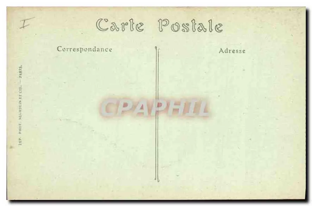 Verdun — Ein Stück der Place d'Armes — Kampagne 1914-1917 — Visé Paris N° 587 - Rückseite