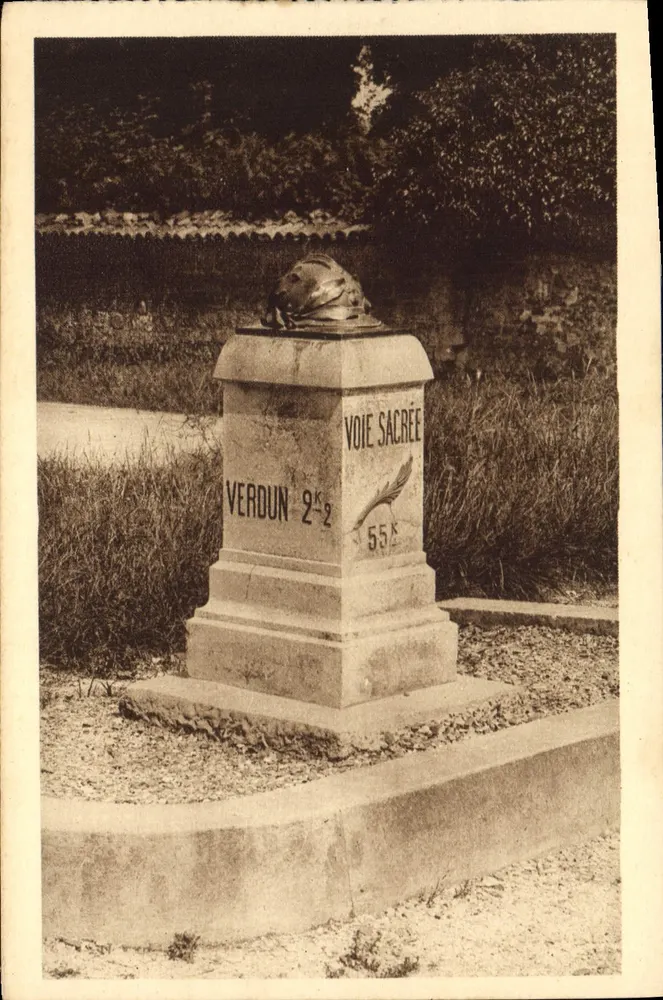 Denkmäler der Heiligen Straße — Verdun — Ausgabe V. G. - Vorderseite