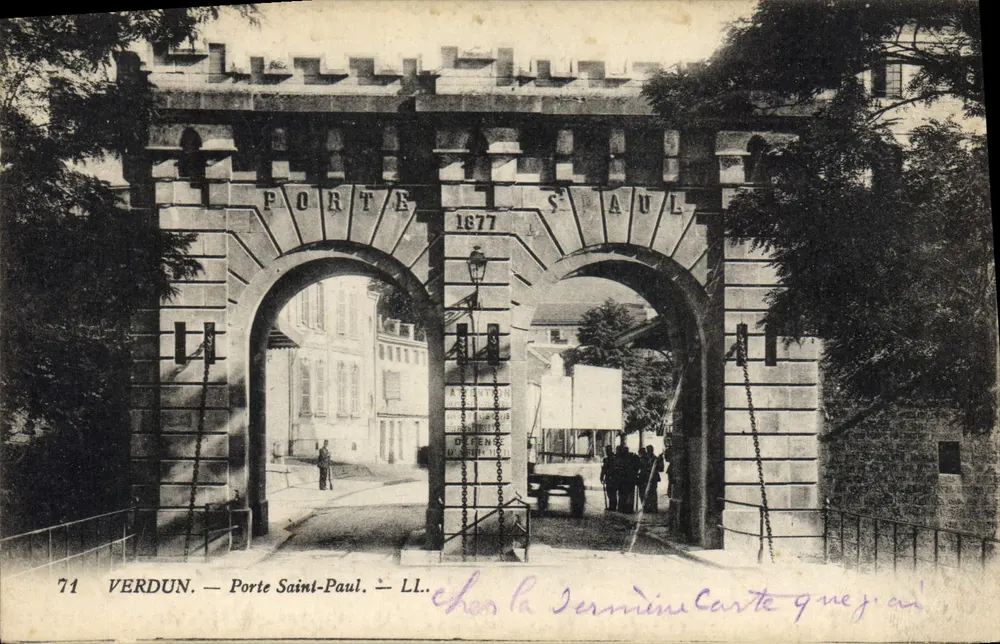 Verdun — Porta Saint-Paul — LL. — 71 - Frente
