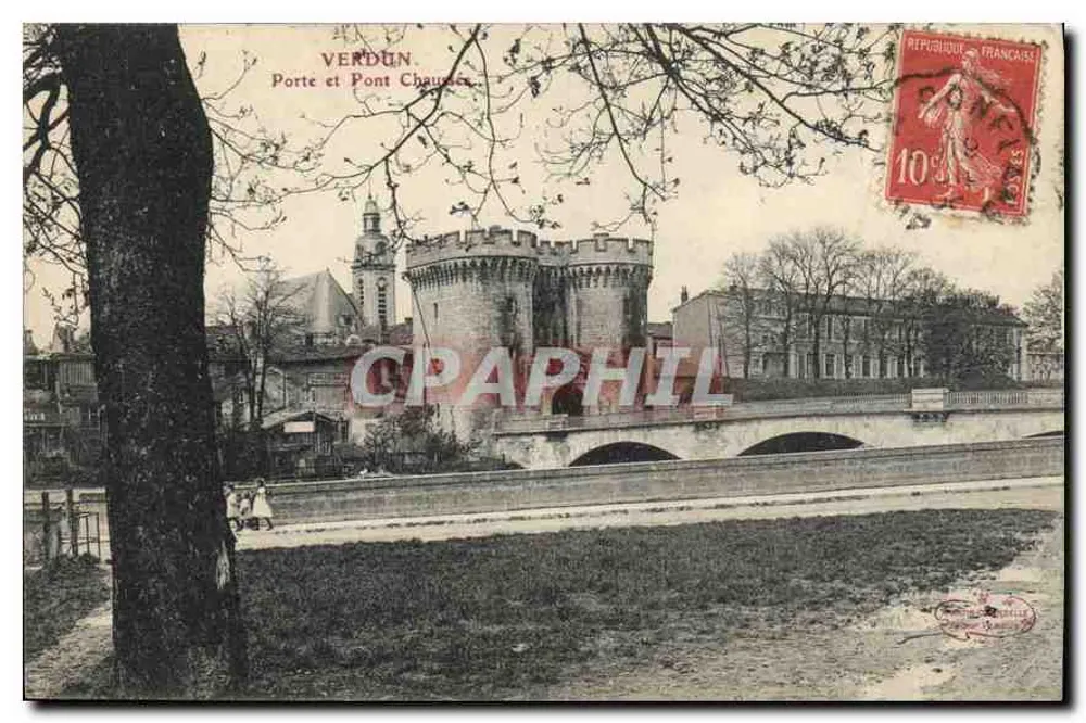 Verdun — A Porta e o Ponte Chaumière — editor não visível - Frente