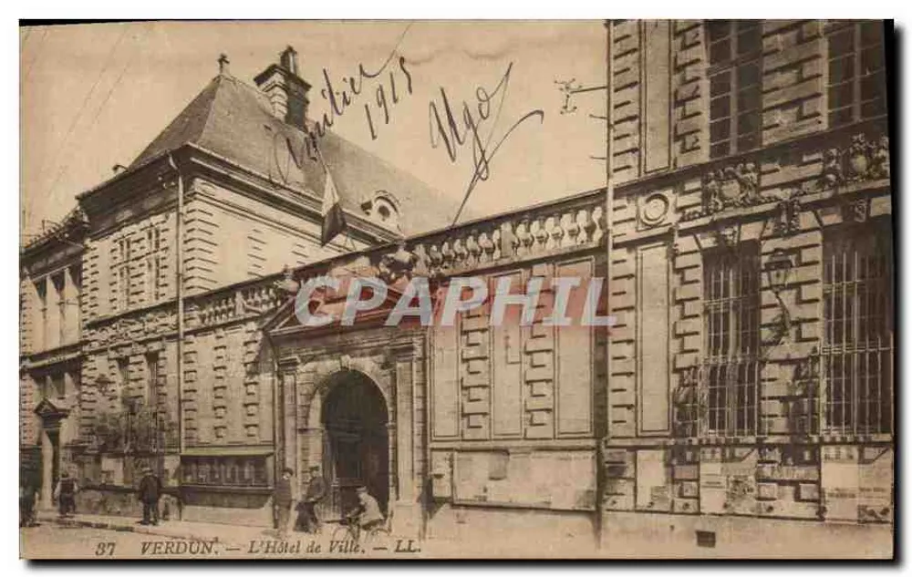 Verdun — Het Stadhuis — LL - Voorkant