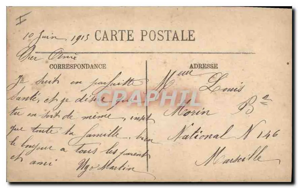 Verdun — Het Stadhuis — LL - Achterkant