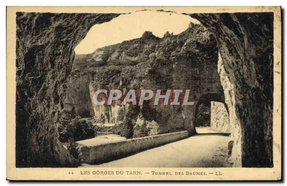 Las Gorges du Tarn — Tunnel des Baumes — LL - Anverso
