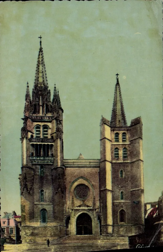 Mende (Lozère) — De Kathedraal — Combien & Macon - Voorkant