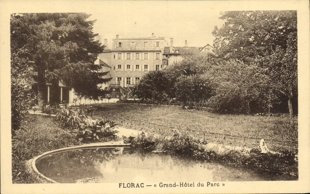 Florac — Grand-Hôtel du Parc — onbekende uitgever, serie-nummer 48 - Voorkant
