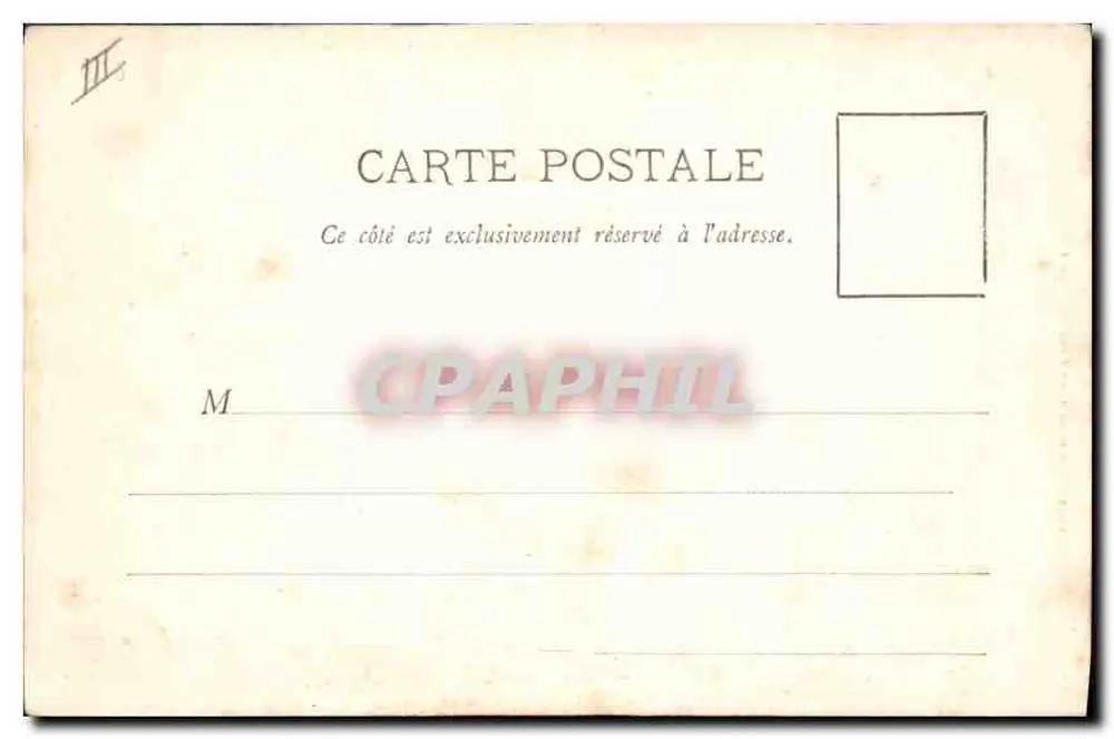 Gorges do Tarn - Sainte-Enimie — editor não identificado, n° de série 8 - Verso