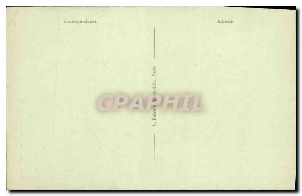 Notre-Dame de Paris — Catedral Notre-Dame — J. H. n° 570 - Verso