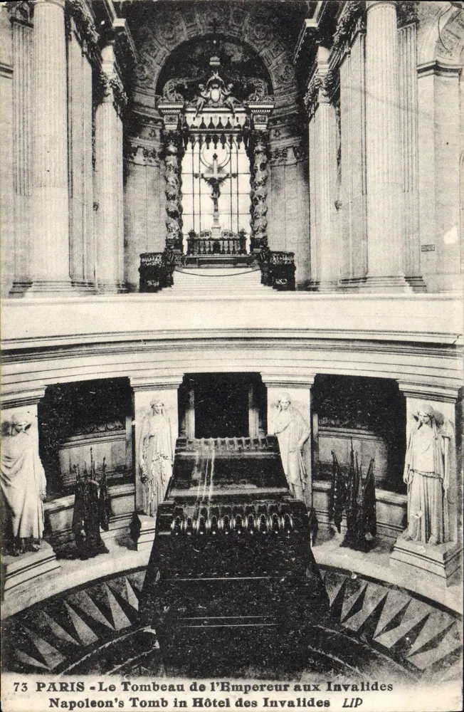 Paris - Das Grab des Kaisers in den Invaliden — LIP, Serie 73 - Vorderseite