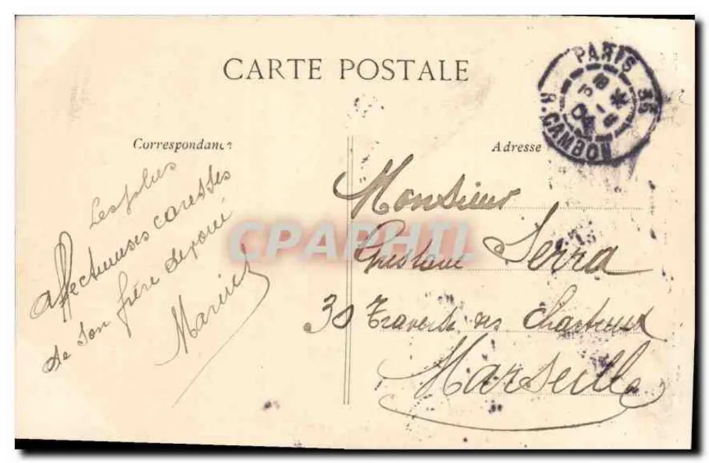 PARIS — Les Invalides — E. Le Dallery, Paris, n°32 - Verso