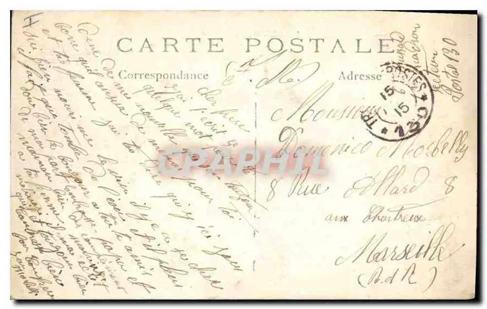 Verdun — A Catedral - Verso