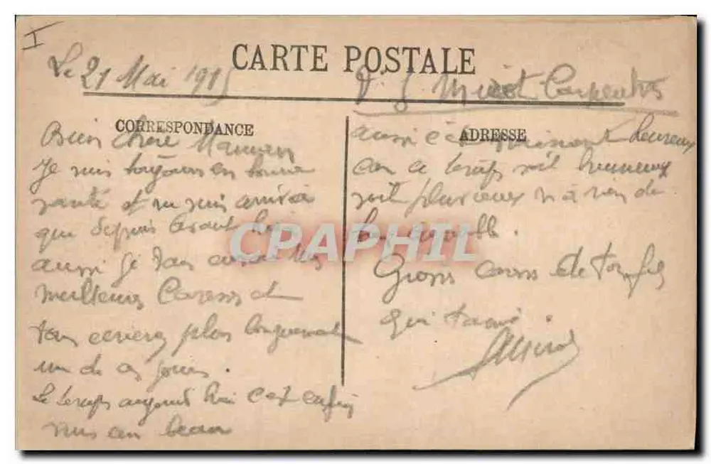 Verdun — Hof des Rathauses — Kanonen des Belagers von 1870 - Rückseite