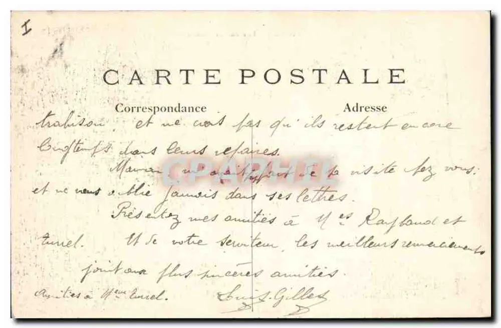 Verdun — Vista sobre a Meuse — Editor não identificado, número de série não visível - Verso
