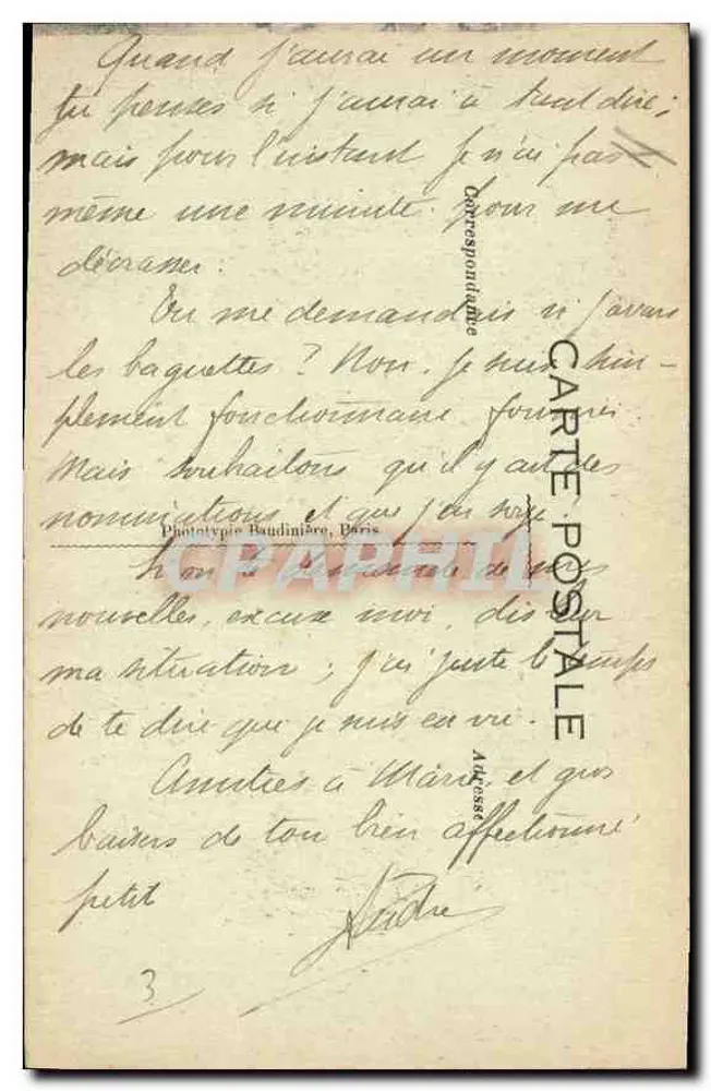 Verdun (Meuse) — Panorama der Ruinen — Benoist, Verlag, Bar-le-Duc - Visé Paris 228 - Rückseite