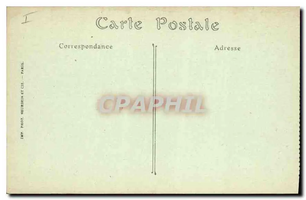 Verdun — Allgemeine Ansicht vom Bischofssitz — Kampagne 1914-1917 - Rückseite