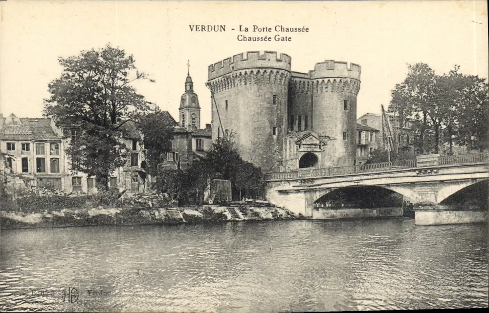 Verdun - A Porta Chaussée — edição Veedun - Frente