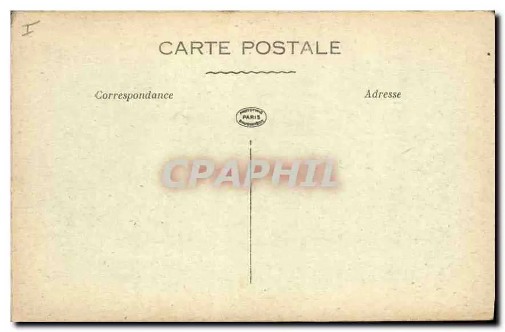 Verdun bombardeado — Porta Chaussée - Portão Chaussée — B. Brauëz, n°2544 - Verso