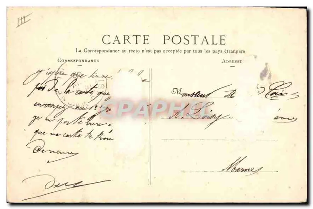 Verdun — A Meuse — CH. Debrock Paris - Verso