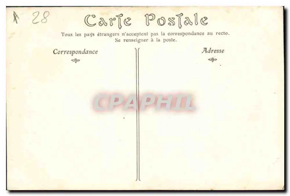 Catedral de CHARTRES — Portal Real — ND Phot - Verso