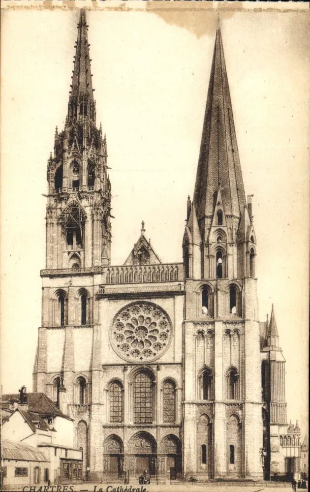 Chartres — A Catedral — Editor não identificado - Frente