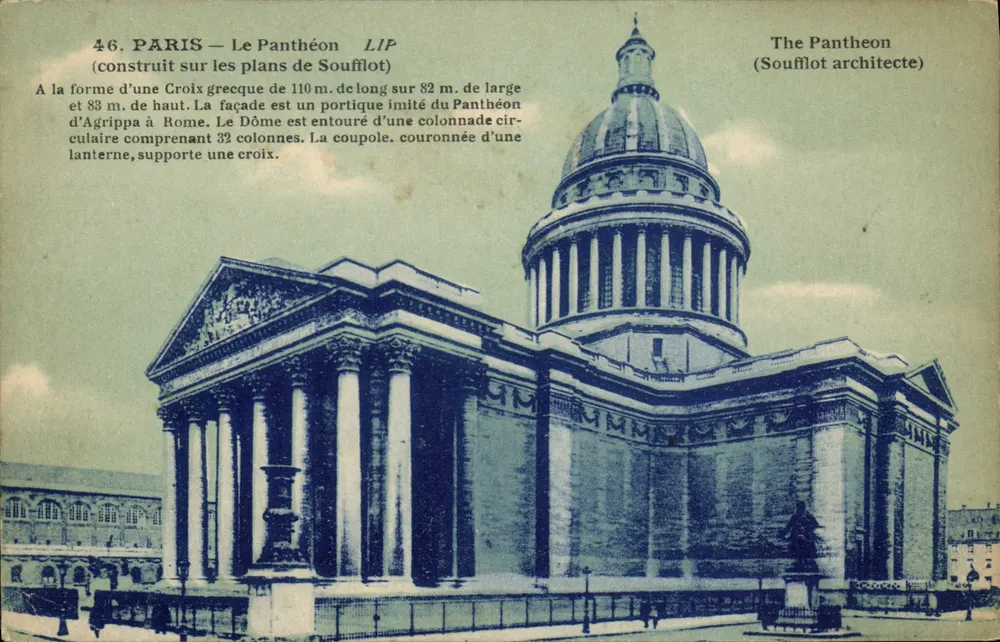 PARIS — Der Panthéon — LIP - Vorderseite