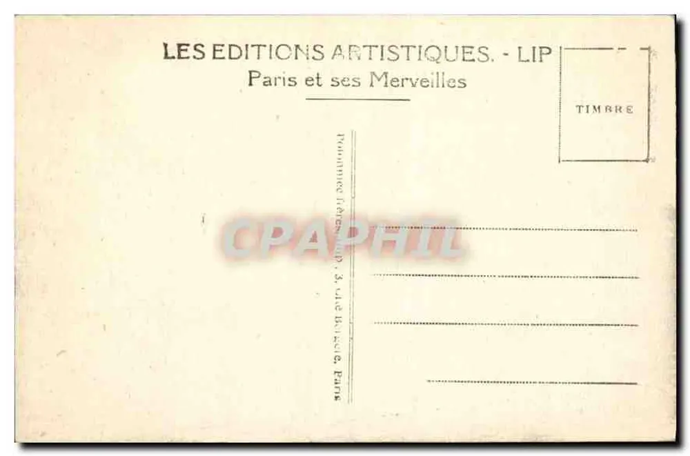 Paris — O Ponte Alexandre III — LIP - Verso