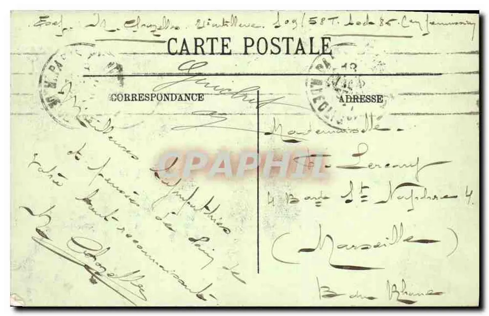 पेरिस (IVe) — नोट्र-डम — LL. — संख्या 1075 - पीछे