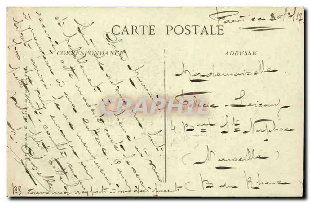 Sacre-Cœur — Paris — n° 4014 - Verso
