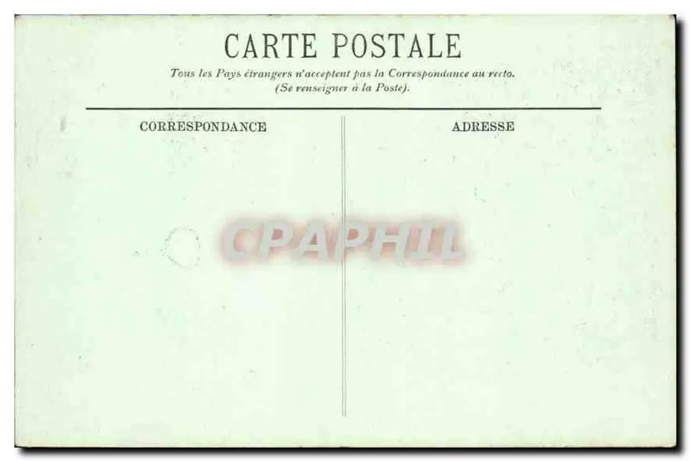 Paris — A Place do Panthéon — LL. - Verso