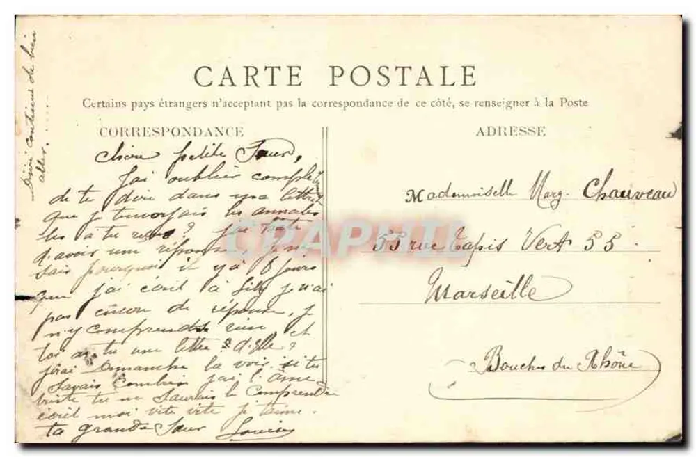 Paris — Dôme dos Invalidos — E.R., Paris, n° 118 - Verso