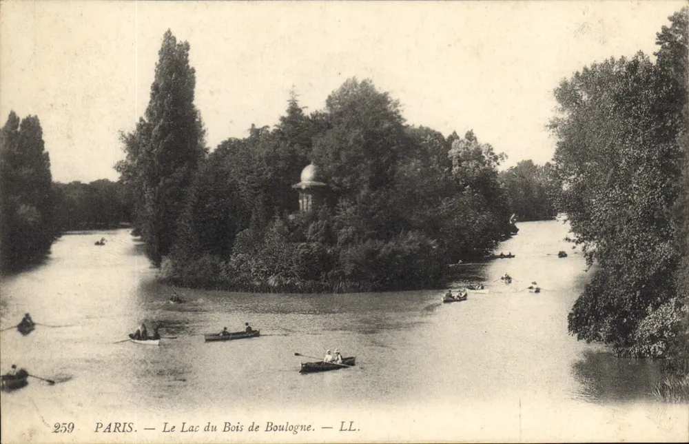 Paris — Der See im Bois de Boulogne — LL, Nr. 259 - Vorderseite