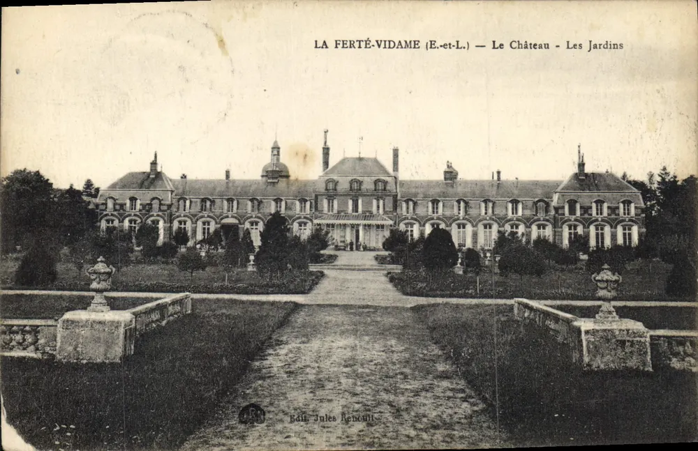 La Ferté-Vidame (E.-et-L.) — Das Schloss - Die Gärten — Édit. Jules Renoult - Vorderseite